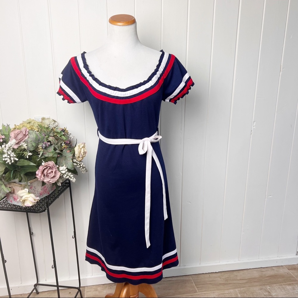Sourpuss Pin-up Sailor Girl Navy Mini Dress